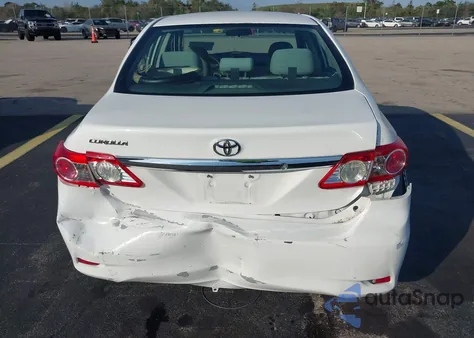 2013 Toyota Corolla L из США, поврежденный, VIN 5YFBU4EEXDP139296